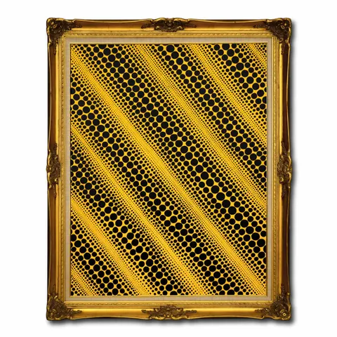 YAYOI KUSAMA (B.1929),  ACRYLIC ON CANVAS