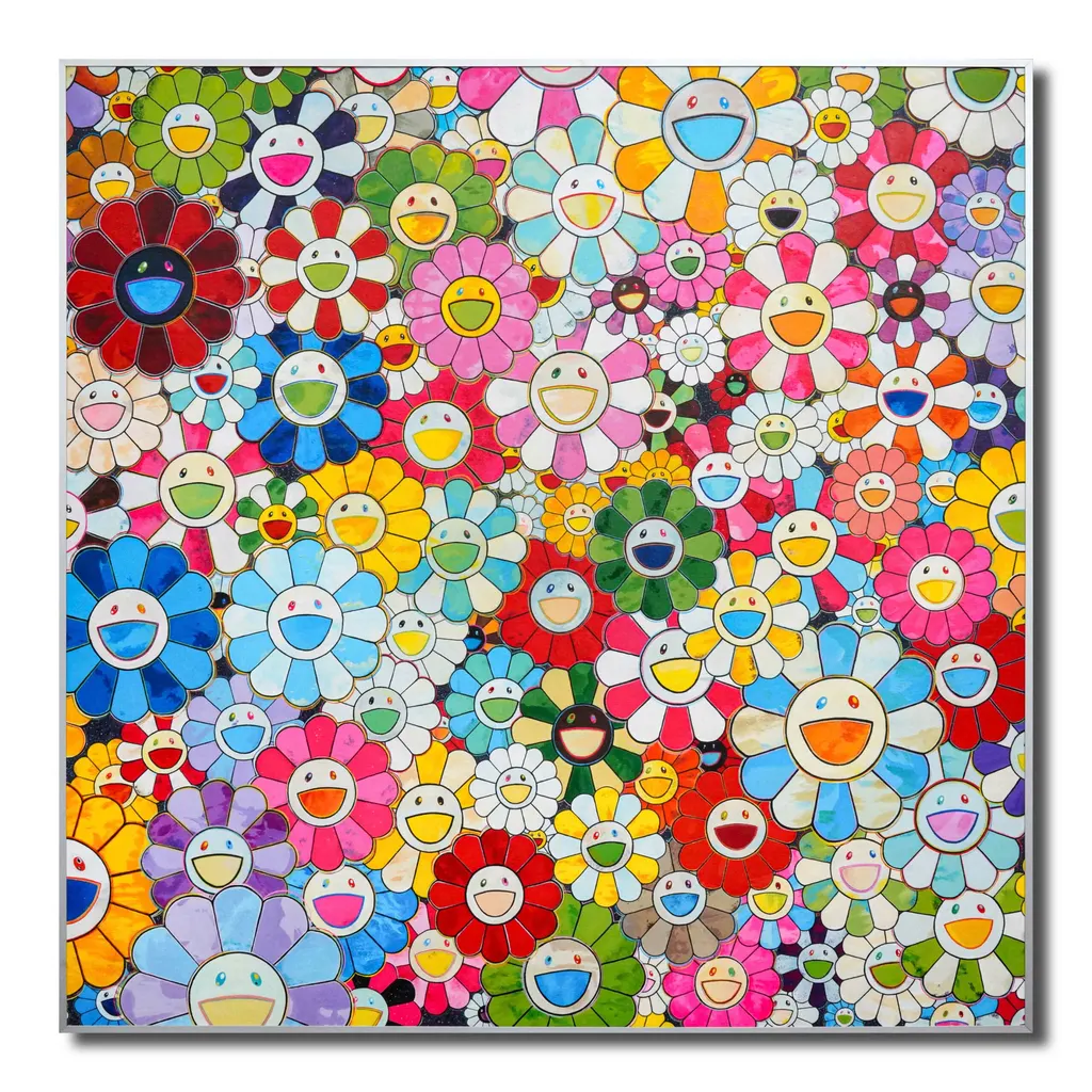 TAKASHI MURAKAMI (B.1962), ACRYLIC ON CANVAS